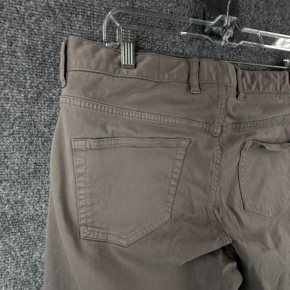 Peter Millar Pants Men Gray Size 35 Golf Cotton Modal Spandex Stretch Active - Picture 13 of 16